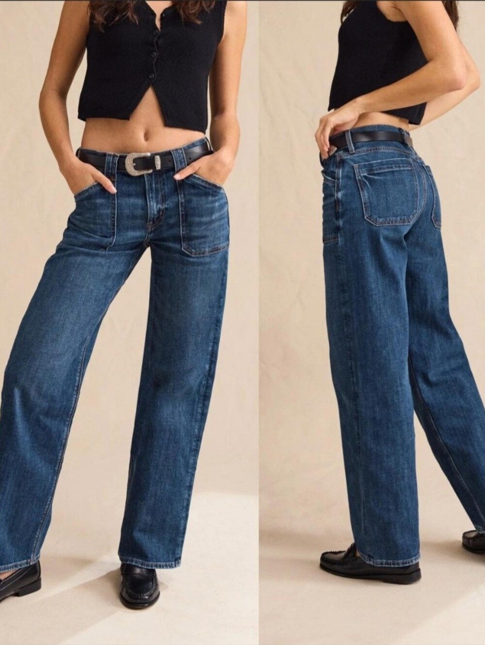 American Eagle Stovepipe Jeans - Women's Size 6 | Excellent Pre-Owned Condition